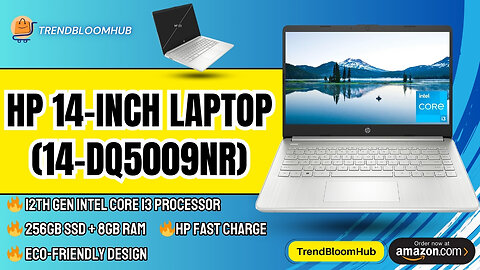 HP 14-inch Laptop (14-dq5009nr) – Your Perfect Budget-Friendly Companion!