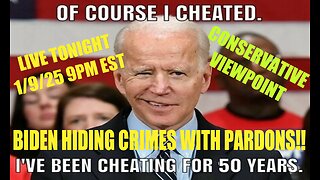 BIDEN IS HIDING THEIR CRIMES IN PLAIN SITE!!! PARDONS CONTINUE TO ROLL OUT!!! TONIGHT @ 9PM EST.