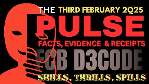 THE PULSE [03 FEB 2025] SHILLS THRILLS SPILLS - FCB D3CODE