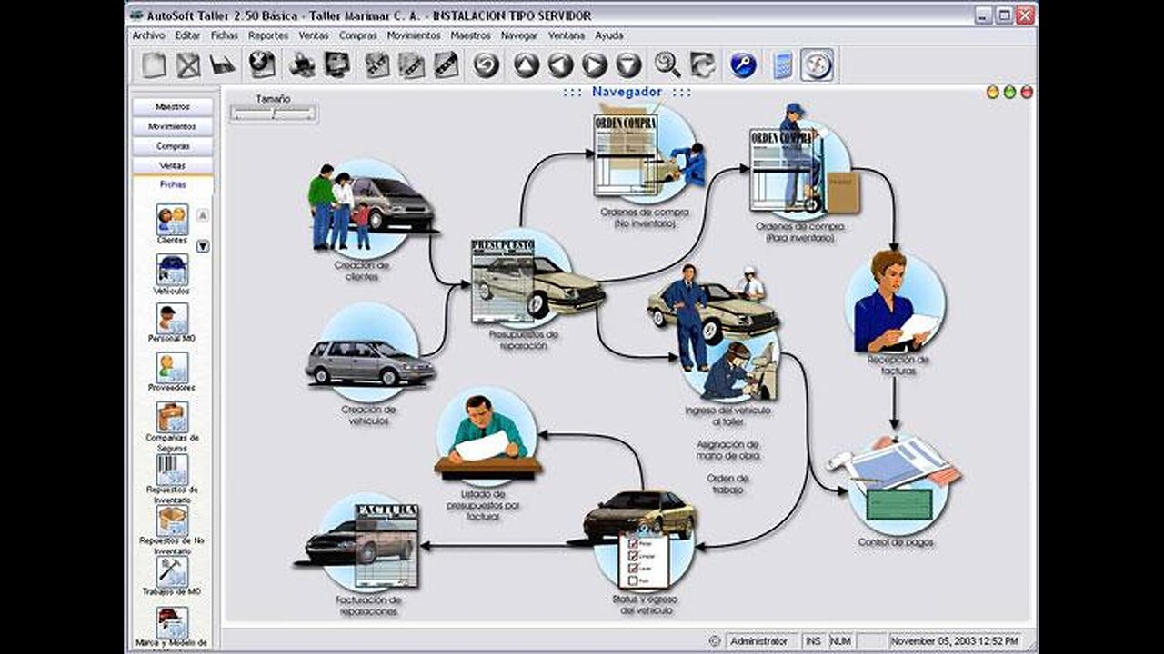 ✅ SISTEMA DE AUTOSOFT TALLER 2.50