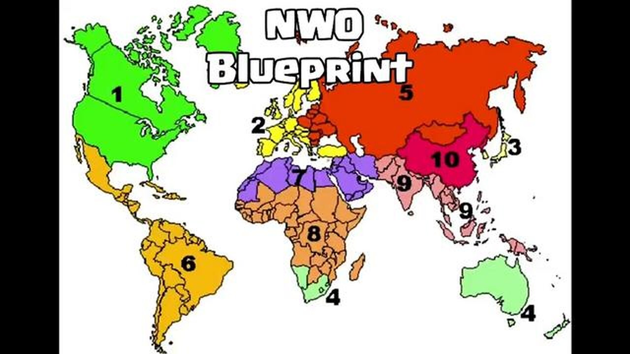 BLUEPRINT FOR THE CLUB OF ROME - TRUMP BEGINS CARRYING OUT THE NWO'S 10 KINGDOM PLAN!