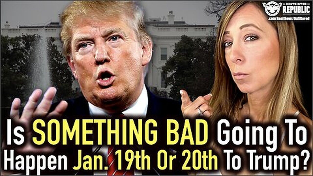 Is Something Bad Going To Happen Jan. 19th Or 20th, at Trumps Inauguration Or Rally.