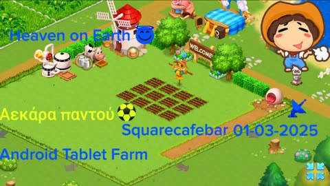 Trabajo de la tarde en Android Tablet Farm 🚜🍼💚