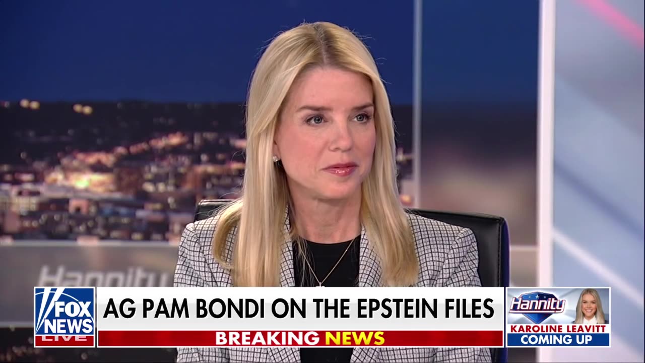 DOCUMENT DUMP! Bondi Confirms 'Truckload' of New Epstein Docs, Patel Reviewing