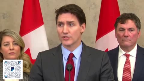 PM JUSTIN TRUDEAU WERE IMPOSING TARIFFS IN US GOODS