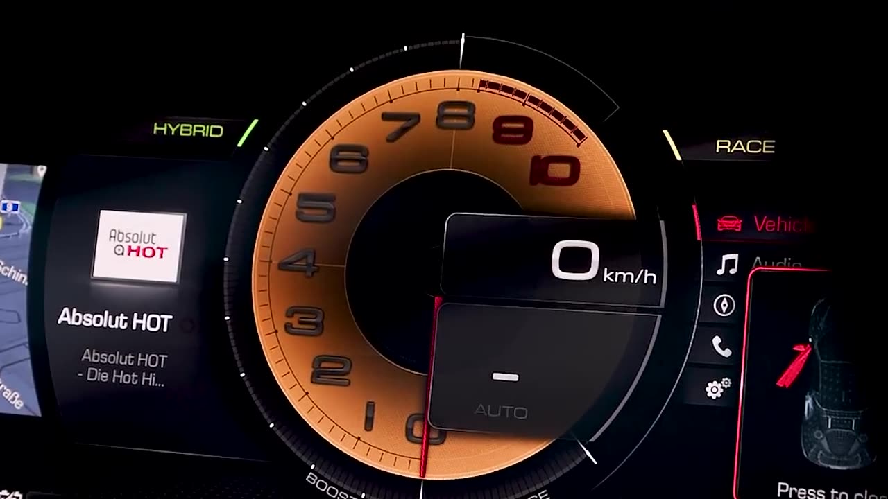 Luxurious car space