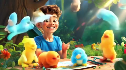 Alex's Enchanted World: The Magic Paintbrush | Kids Cartoons