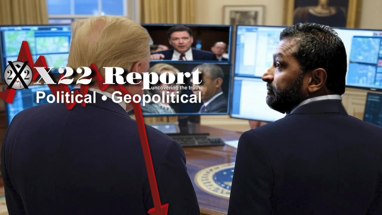 X22 Report: Investigation Into Comey Has Begun, Treason, Trump Accelerates Plan.......