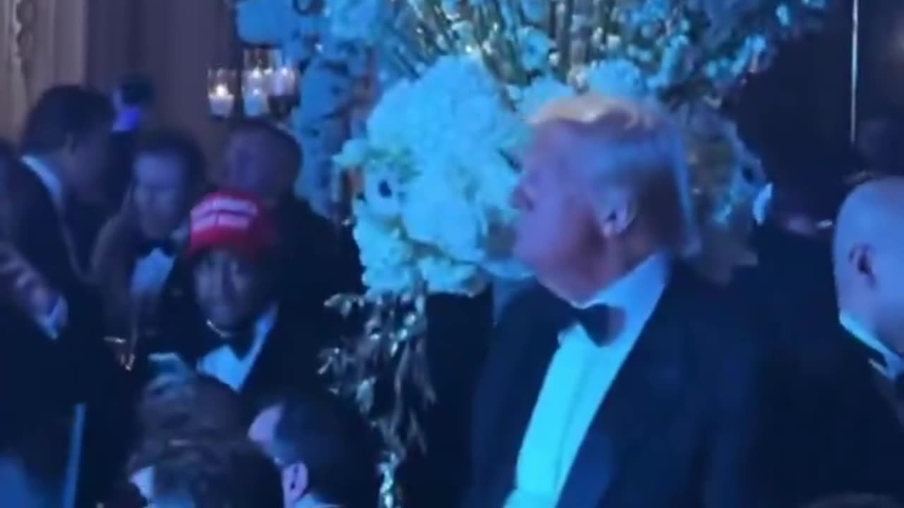 President Donald J. Trump shows off his Trump dance moves.