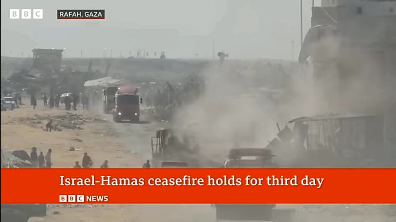 Israel-hamas ceasefire hold for third day