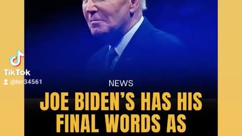 Goodbye joe biden nice knowing door 🚪 where hit on way out 01/21/25