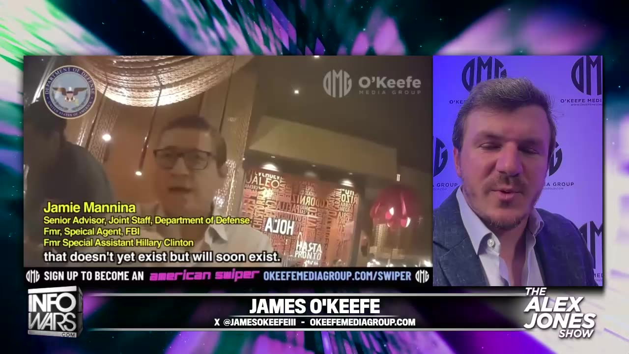 James O'Keefe Busts Hillary Clinton-Backed Deep State / Pentagon Coup Plotters