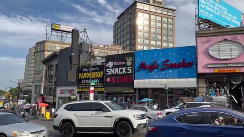 New York City Virtual Walking Tour - BRONX - FORDHAM Road - Bronx New York City Walking Tour 2023