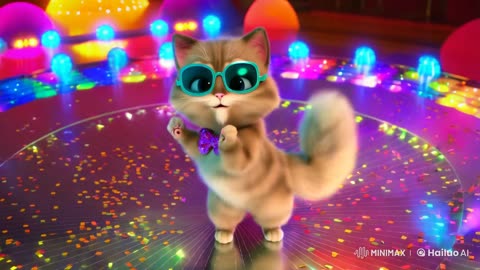 "Watch This Hilarious Cat Dance Like Never Before! 🐱💃"