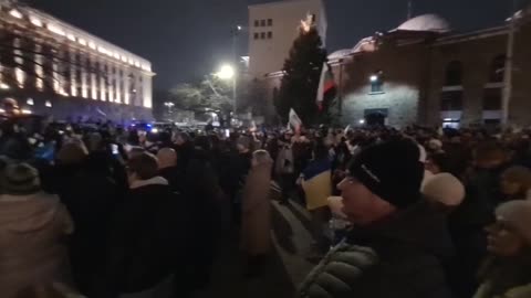 Протест в подкрепа на Украйна в България