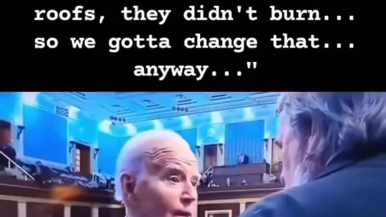 Biden Caught Talking About The Blue Properties That Didn’t Burn (Says They Need to ‘CHANGE THAT’)