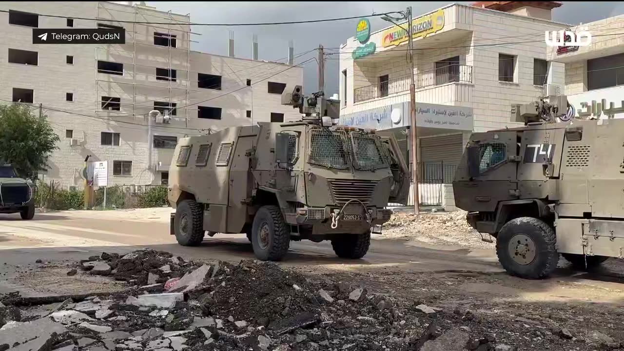 Israeli occupation forces are carrying out a military offensive in the city of Tulkarm