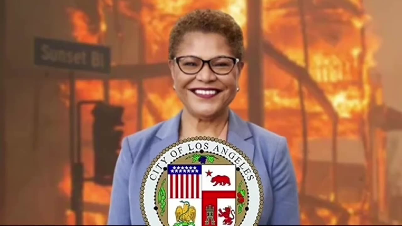 Listen to this leaked phone call - Karen Bass before the LA Fires