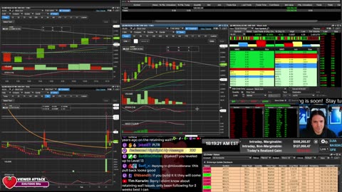 LIVE Day Trading the Stock Market