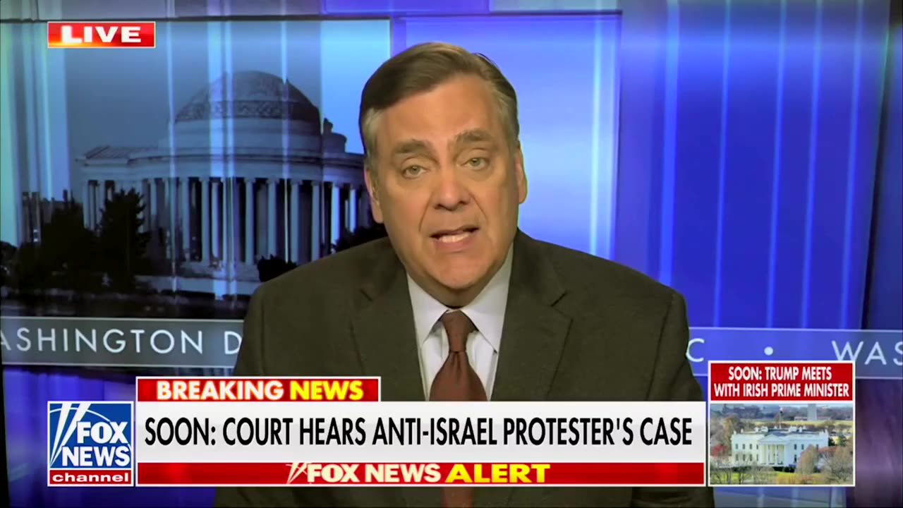 Jonathan Turley Highlights Trump Admin's Strongest Arguments In Bid To Deport Pro-Hamas Protester