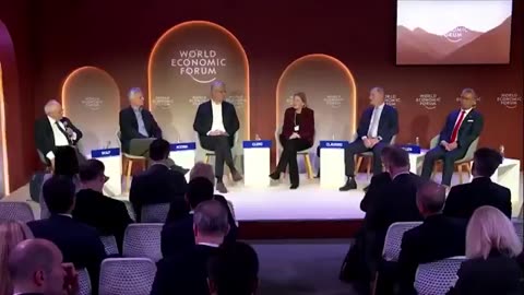 The WEF elites are absolutely worried about the Trump administration and how his ...