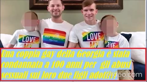 Una coppia gay della Georgia condannata a 100 anni per abusi sessuali sui loro due figli adottivi