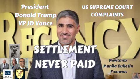 Regency Furniture LLC Settlement Scammed Never Paid Employee Complaints / President Trump