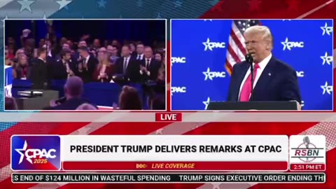 Trump at CPAC: We love our First Lady