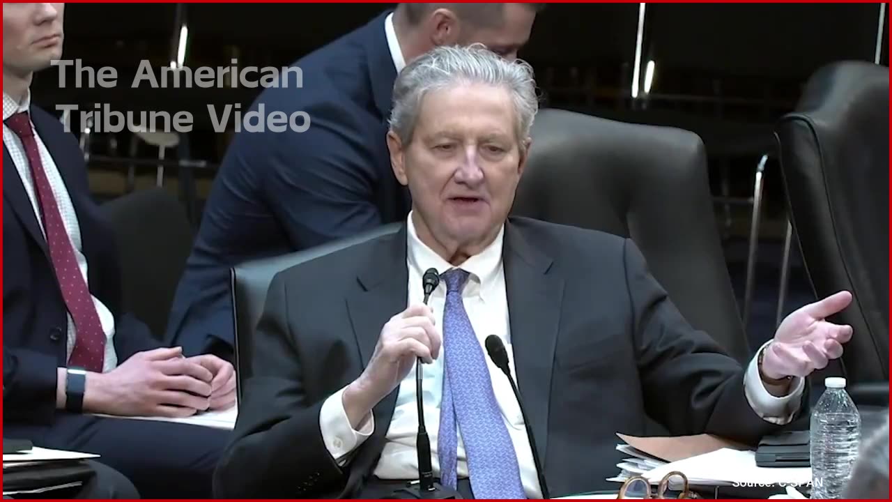 Senator Kennedy Blasts Biden Admin For What They ALLOWED To Happen At Border