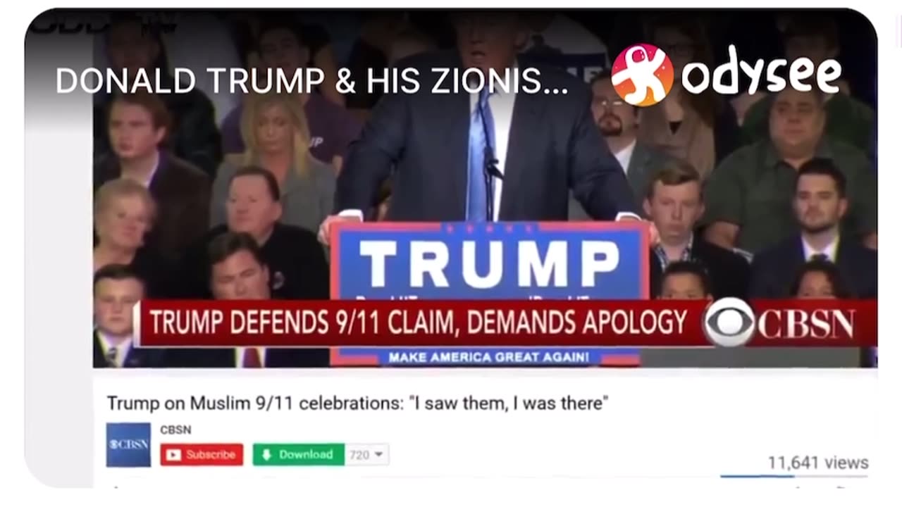 Donald Trump And His Zionist Jewish Mafia - By Odd TV