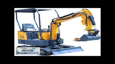 Crawler Excavator for Construction Works Mini Excavator from Suitable for Farms Roads Review