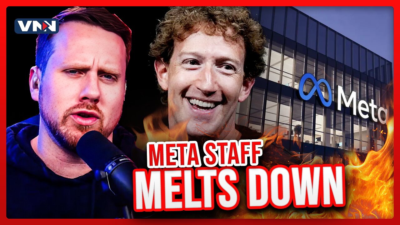 Meta Staff MELT DOWN as Zuckerberg BETRAYS Wokeness | The Daily Dose