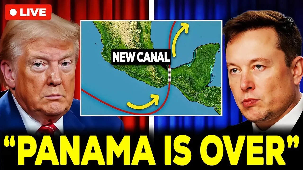 Elon Musk & Donald Trump Made An HUGE Announcement About The $4.5BN Panama Canal Rival!