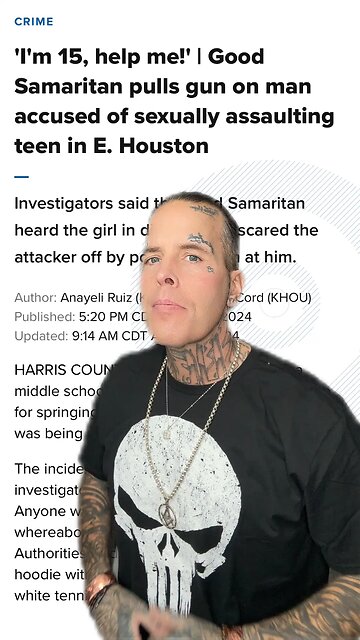 MAN WITH GUN STOPS CHILD RAPIST