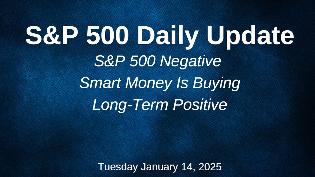 S&P 500 Daily Market Update Tuesday January 14, 2025