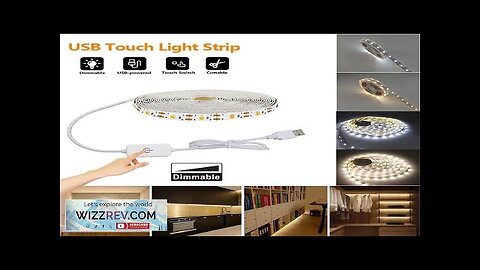 led monochrome touch strip light set 5V2835 bare board waterproof self adhesive Review