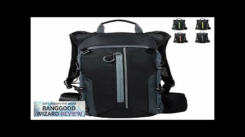 Outdoor Bicycle Backpack Hiking Rucksack Traveling Mountaineering Bag Unisex 10L Backpack Review