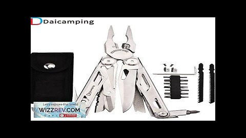 Daicamping DL30 Multitools Diy Multi Tool Multi-tool Folding Knife Scissor Cutter EDC Review