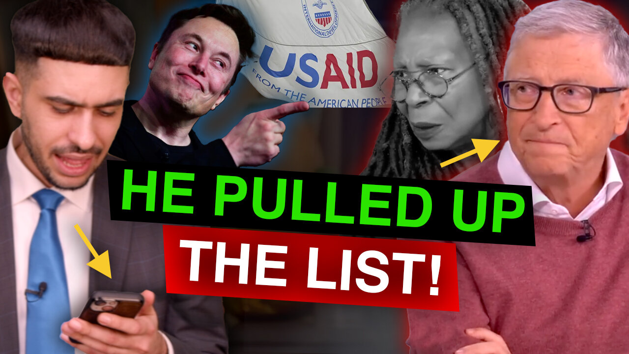 He just ENDED Bill Gates and DESTROYED Whoopi's USAID Spin!