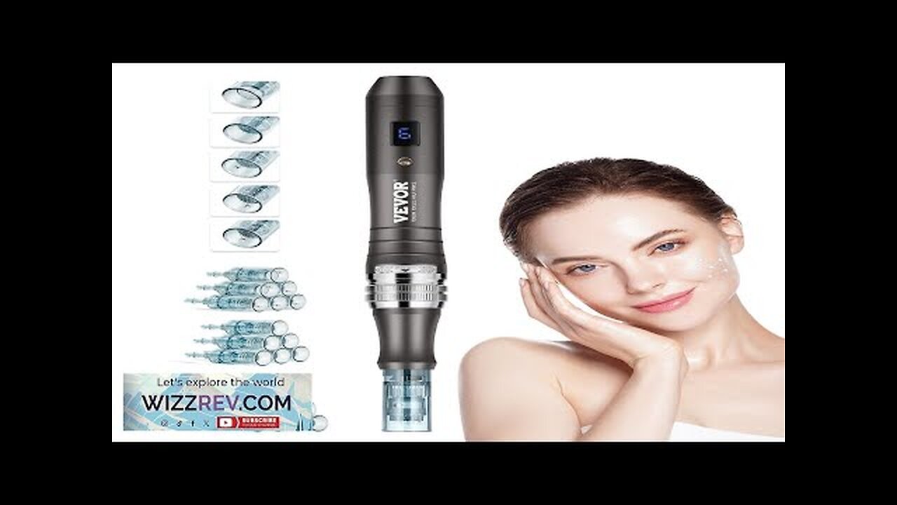 VEVOR Professional Microneedling Pen 6-Speed Electric Beauty Pen with 22 Needles Review