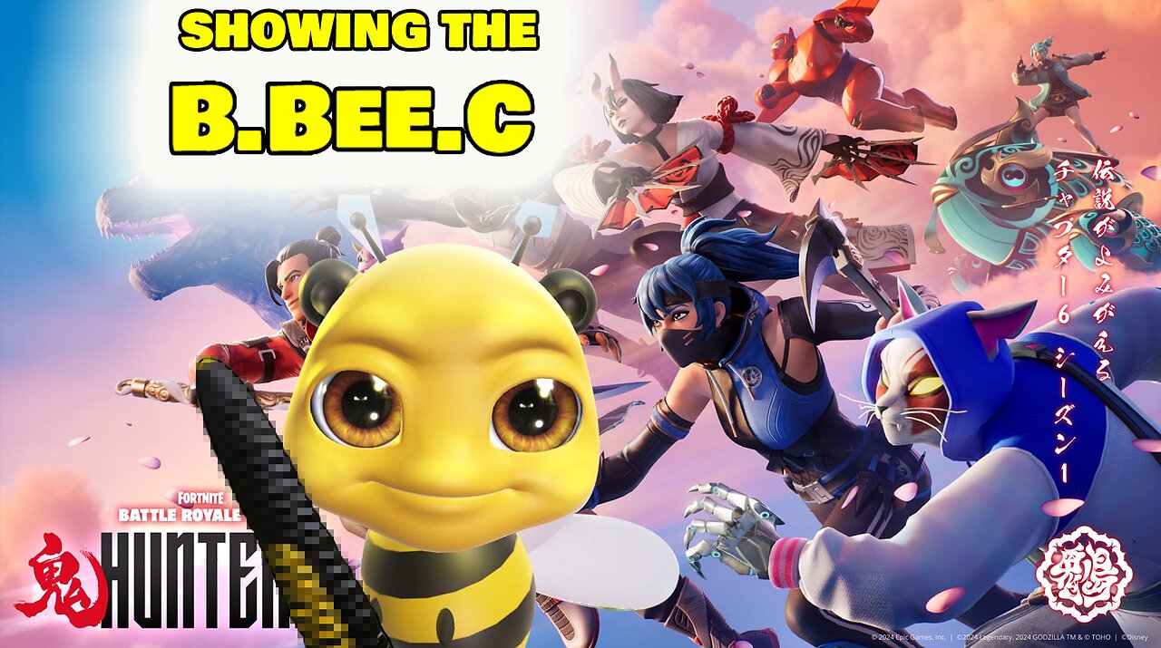 Showing the B.Bee.C. to strangers after fortnite