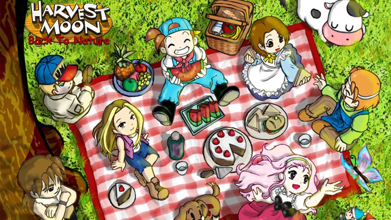 : 9 – 10. Fall Theme - Harvest Moon: Back to Nature (Guitar cover)