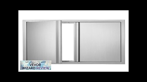 VEVOR BBQ Access Door 31W x 24H Inch Double Outdoor Kitchen Door Review