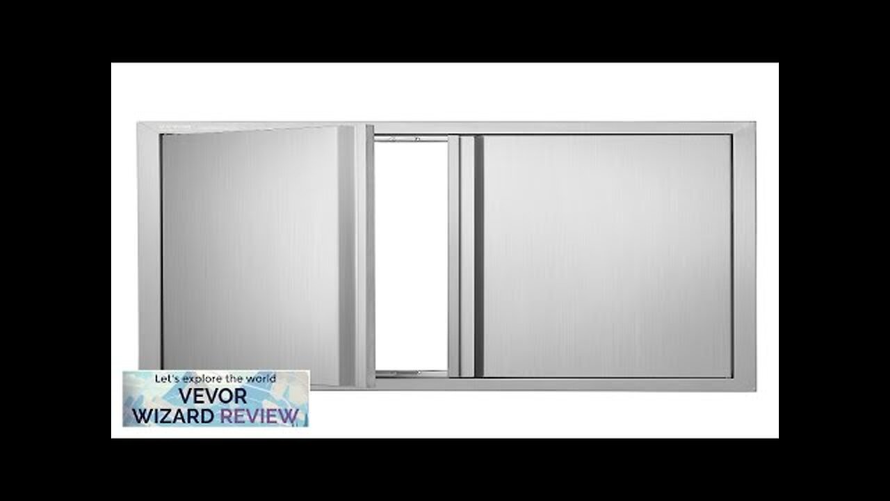 VEVOR BBQ Access Door 31W x 24H Inch Double Outdoor Kitchen Door Review