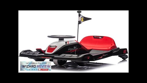 12V Kids Electric Drifting Go Kart 7AH 45W Battery Motor Ride on Review