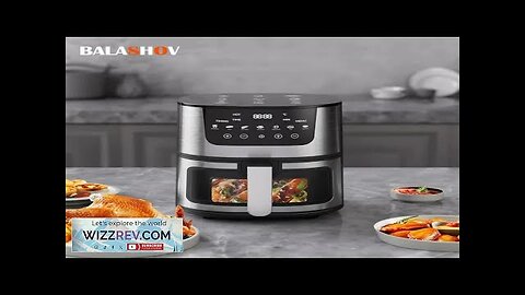 7L Electric Air Fryer Smart Multi-function Hot Convection Oven Deep Fryer Without Review