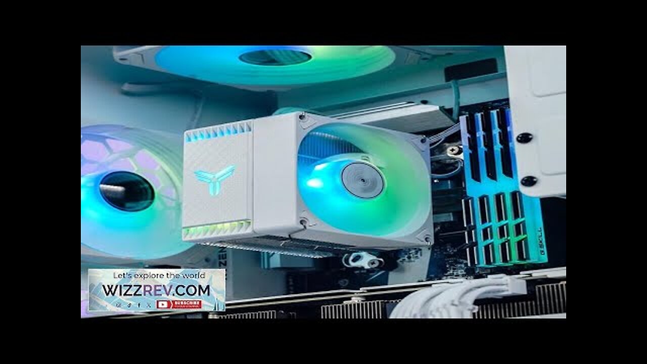 JONSBO CR1000/CR1200/CR1400 EVO CPU Cooler PC Fan Cooling CPU Fan Heatsink Tower Review