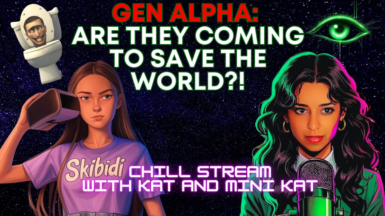 Gen Alpha: Are they coming to save the world?! Kat Khatibi LIVESTREAM featuring Mini Kat