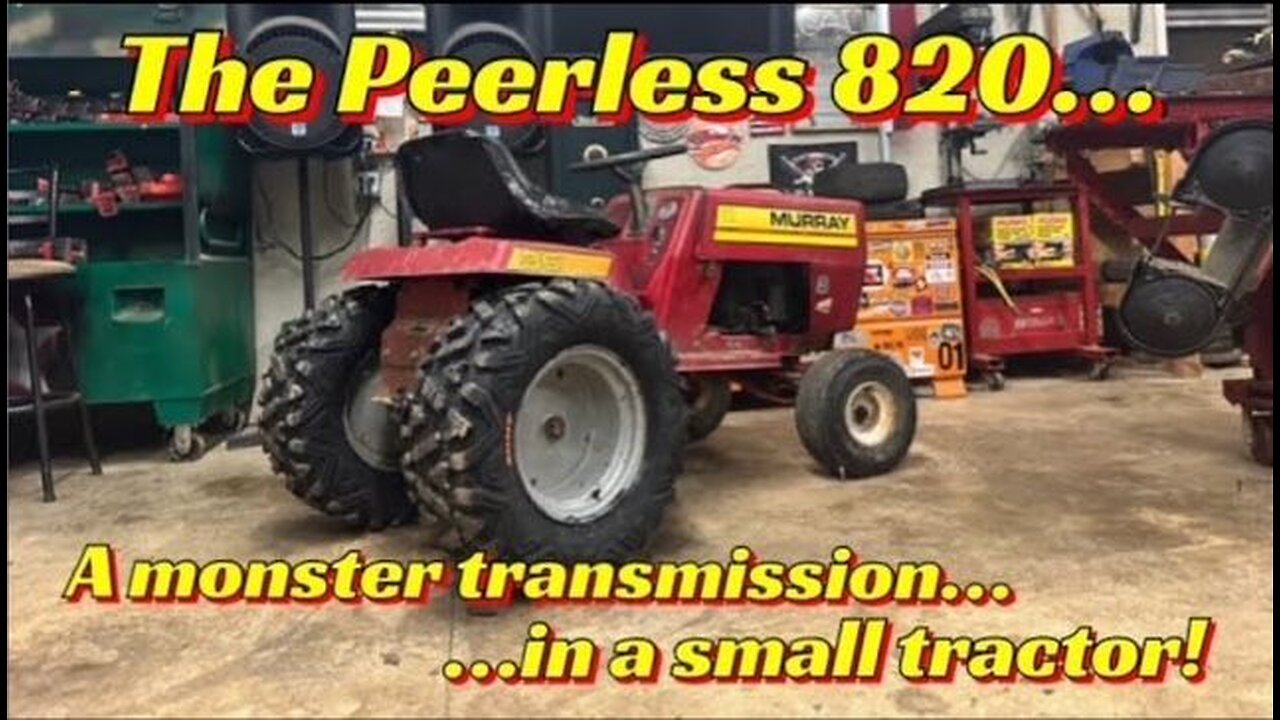 Peerless 820 Swap! 1981 Murray 11/36