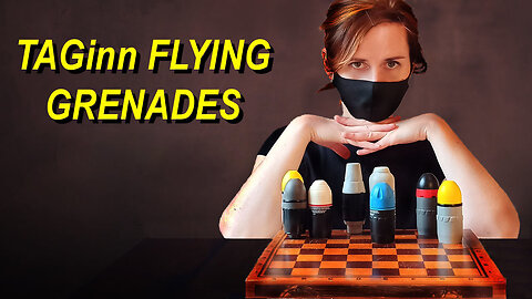 Red Sonja Airsoft: TAGinn flying grenades